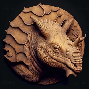 3D модель Burphanolophus joergwunderlichi (STL)